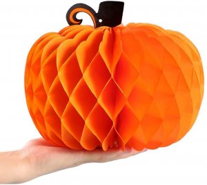 Halloween Honeycomb Paper Tissue Pumpkin