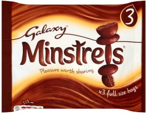 Galaxy Minstrels multi pack 3X 42g