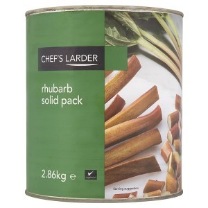 Chef's Larder Rhubarb Solid Pack 2.86kg