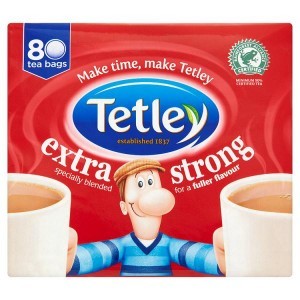 Tetley Extra Strong 80 Tea Bags 250g