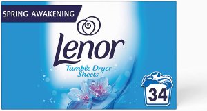 Lenor Tumble Dryer Sheets Spring Awakening 34 pack