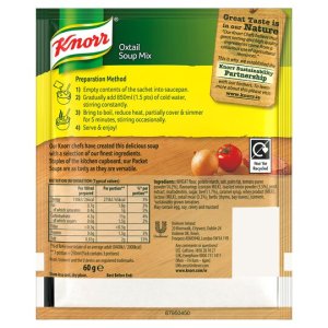 Knorr Oxtail Soup, makes 850ml