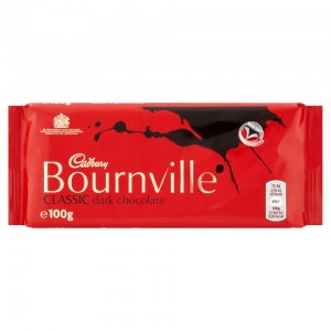 Cadbury Bournville Classic Dark Chocolate Bar 100g