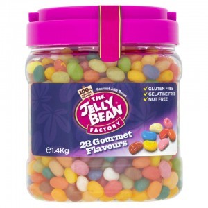 The Jelly Bean Factory 28 Gourmet Flavours Jelly Beans 1.4kg