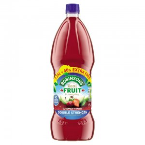 Robinsons Double Strength Summer Fruits No Added Sugar 1.75L