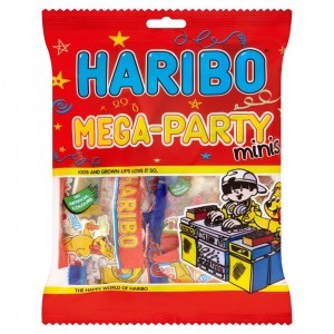 Haribo Mega Party Minis Multipack 200g