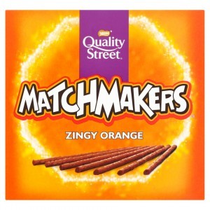 QUALITY STREET Matchmakers Zingy Orange Chocolates 130g