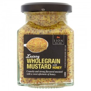 Lion Luxury Wholegrain Mustard with Honey 175g