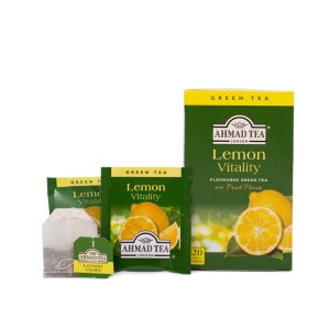 Ahmad of London- Green Tea with Lemon  – 20 foil bags