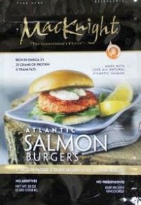 MacKnight Salmon Burgers 220g