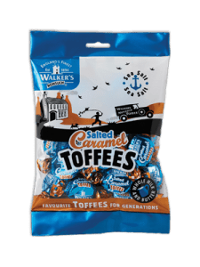 Walker’s  salted caramel Toffee bag 150g