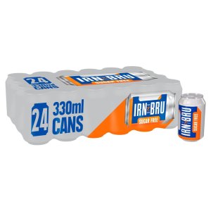 Barr Irn-Bru Sugar Free 24 X 330ml