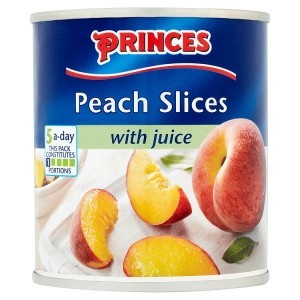 Princes Peach Slices with Juice 220g (Drained Weight 132g)