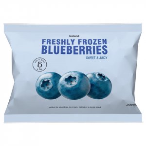 Iceland Freshly Frozen Blueberries 440g