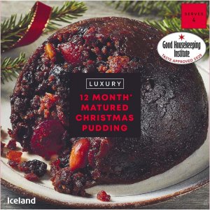 Iceland Luxury 12 Month Matured* Christmas Pudding 400g