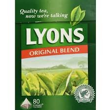 Lyons pyramid Tea Bags  (PG-Ireland) Original Blend 80pk