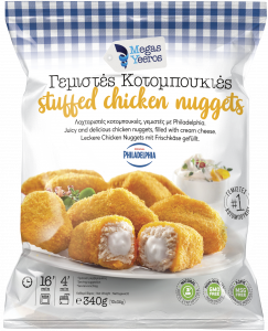 Chicken Nuggets stuffed with Philadelphia Cheese 340g