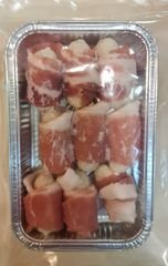 Handmade 9 pigs in blankets, ready to bake. 300g