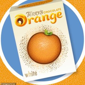 Terry's Chocolate Orange Ball, White 140g