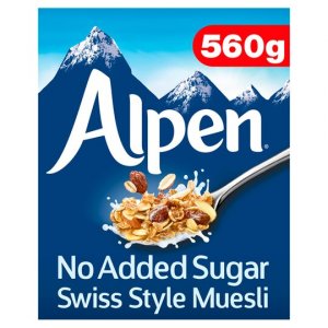 Alpen No Added Sugar Muesli 560G
