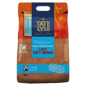 Tate & Lyle Light Soft Brown Sugar - 10kg Bulk Pack