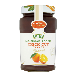 Stute Diabetic Thick Cut Orange Marmalade 430g