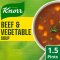Knorr 1.5 Pt Beef Vegetable Soup 60g