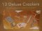 Deluxe Christmas Crackers 34cm - 12 Pack & Metallic Gift