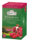 Ahmad of London- Green Tea with Raspberry & Pomegranate – 20 foil bags
